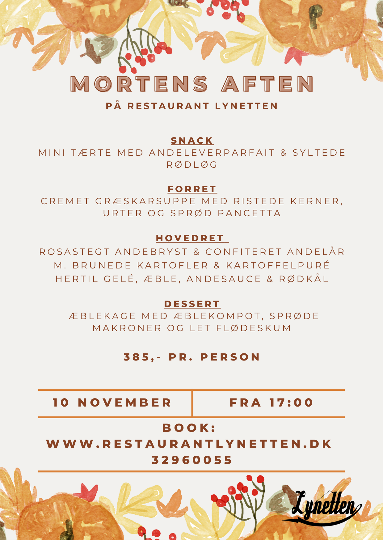 Mortens aften flyer